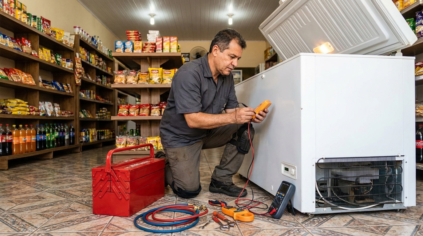 Ajuste de Temperatura do Freezer em Ribeirão Preto‑SP